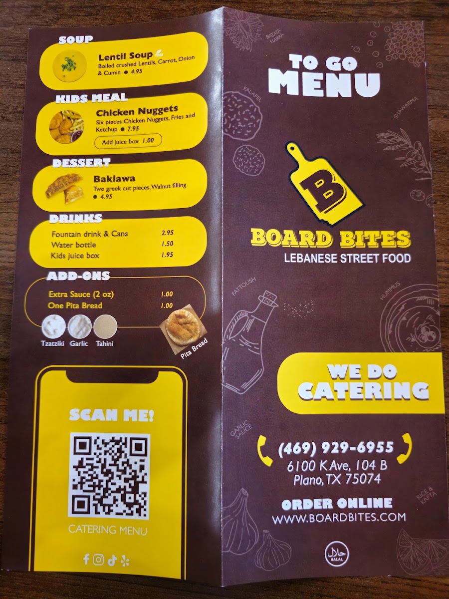 Board Bites Menu - Image 6